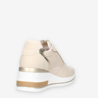 Nero Giardini E615234D-710 Sneakers beige da donna
