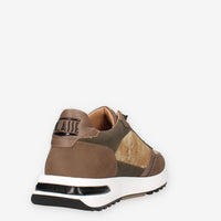 Alviero Martini Prima Classe ZU160-300H-0010 Sneakers da uomo marroni e Geo Classic