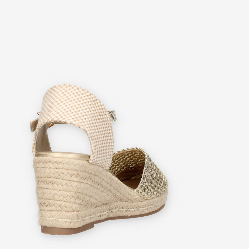 Xti Tentations 143844-GOLD GOLD TEXTILE LADIES SHOES