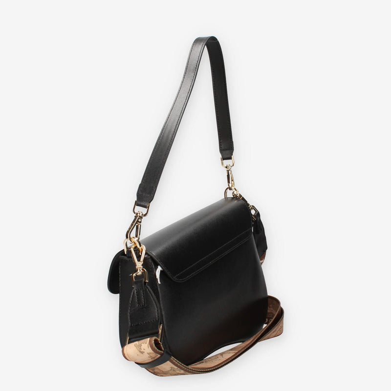 Alviero Martini Prima Classe LMLE03-8620-0001 Borsa a tracolla nera e Geo Classic