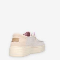 Walk in Pitas POPPY-77CRUDO Slip on beige da donna