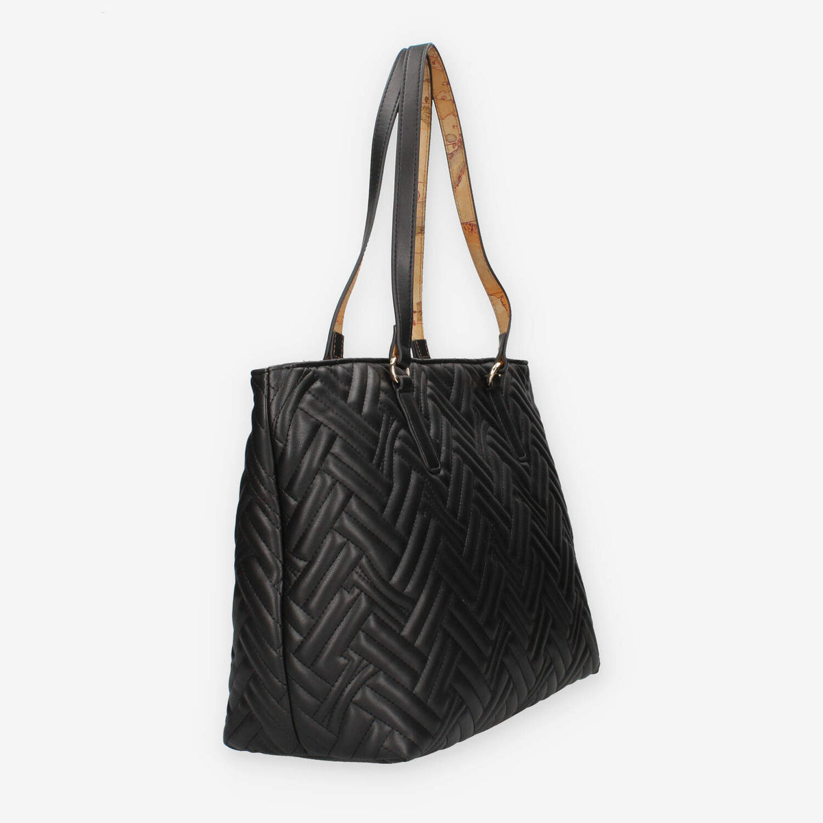 Alviero Martini Prima Classe LLD11-9143-0001 Borsa Shopping nera e Geo Classic