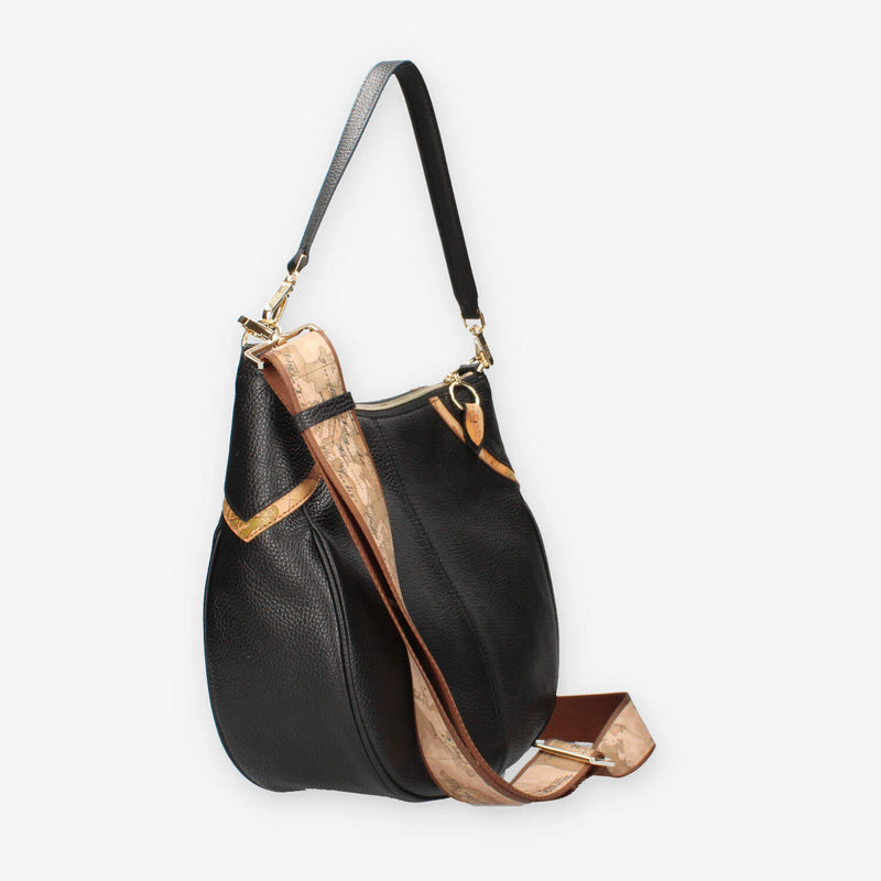 Alviero Martini Prima Classe LLD51-8630-0001 Borsa a spalla nera e Geo Classic