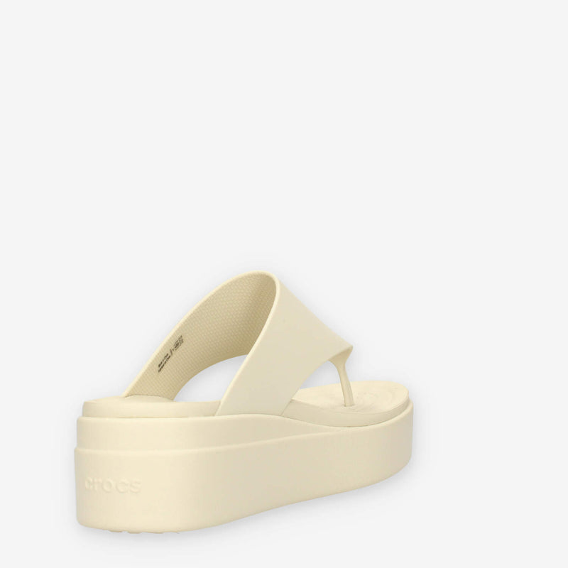 CR.208727-BONE Crocs Brooklyn Flip Infradito beige