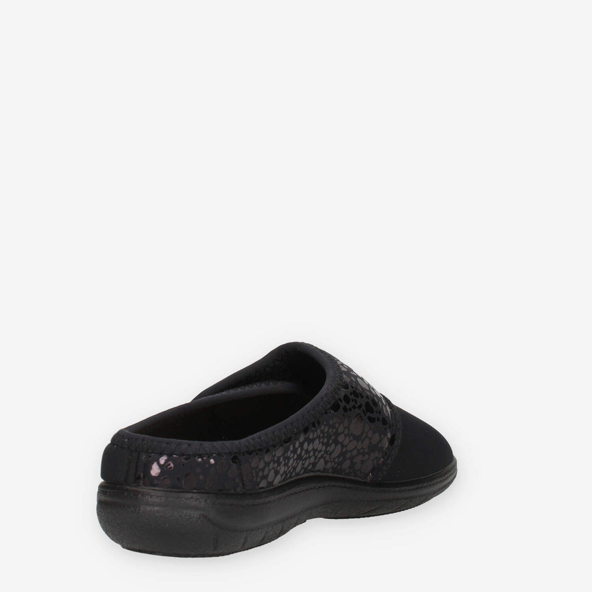 Valleverde 25102-NERO Pantofole nere da donna