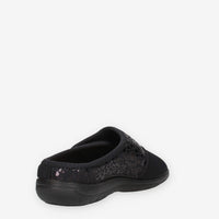Valleverde 25102-NERO Pantofole nere da donna