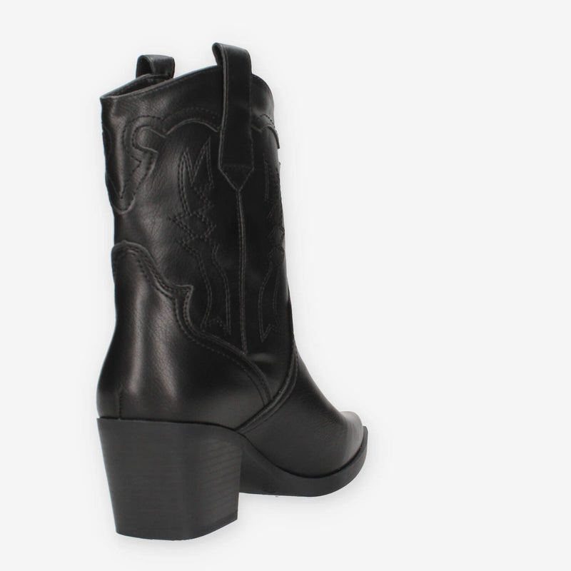 Xti Tentations 144718-NEGRO Stivaletti neri da donna