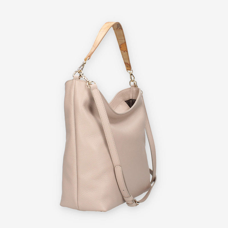 Alviero Martini Prima Classe LLD56-G630-0035 Borsa a spalla taupe e Geo Classic