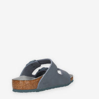 Birkenstock 1031774 Arizona Kids BS Sandali scalzati bassi grigi (calzata stretta)