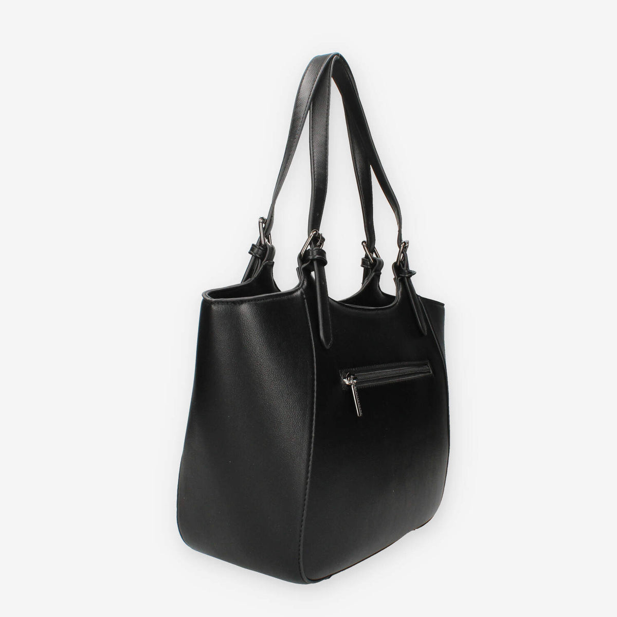 Valleverde 96221-NERO Borsa a spalla nera da donna