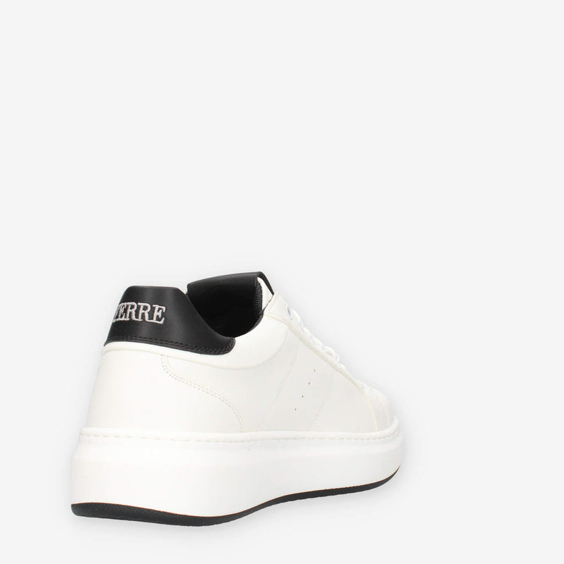 Ferre FU-190-WHITE-BLACK Sneakers bianche e nere da uomo