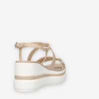 Nero Giardini E615953D-453 Sandali lino da donna