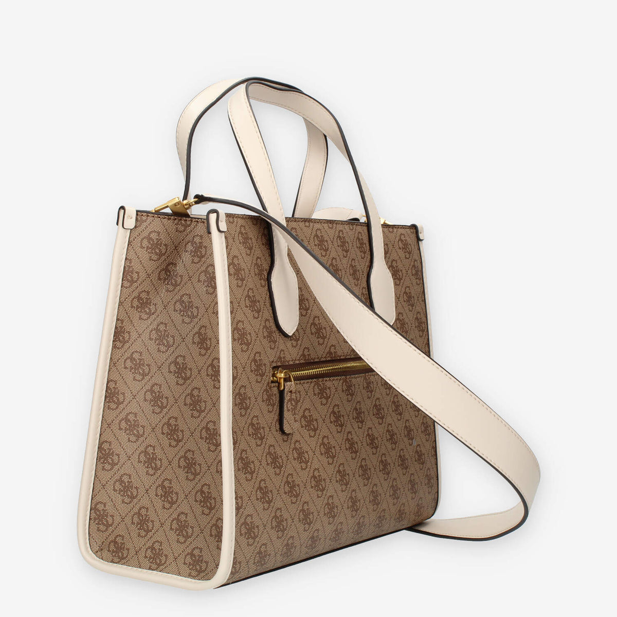 Guess Silvana Borsa a mano logata beige