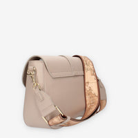 LLB12-M630-0036 Alviero Martini Prima Classe Borsa a tracolla taupe e Geo Classic