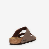 Birkenstock 0151181-MOCCA Arizona BS Sandali scalzati bassi unisex marroni (calzata regolare)