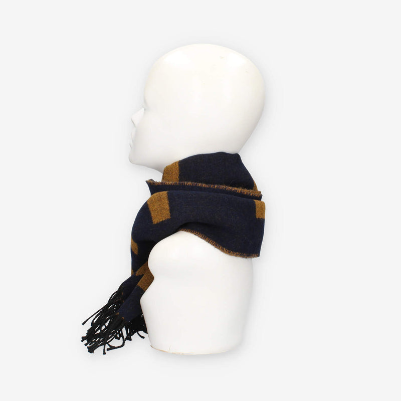 Alviero Martini Prima Classe KS608-1803-0167 Sciarpa rettangolare blu cobalto