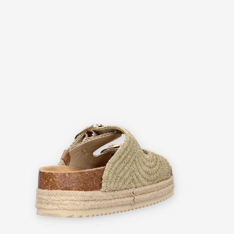 Refresh 172720-HIELO Sandali scalzati beige da donna