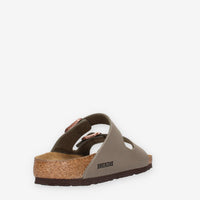 Birkenstock 0151213-STONE Arizona BS Sandali scalzati bassi stone (calzata stretta)
