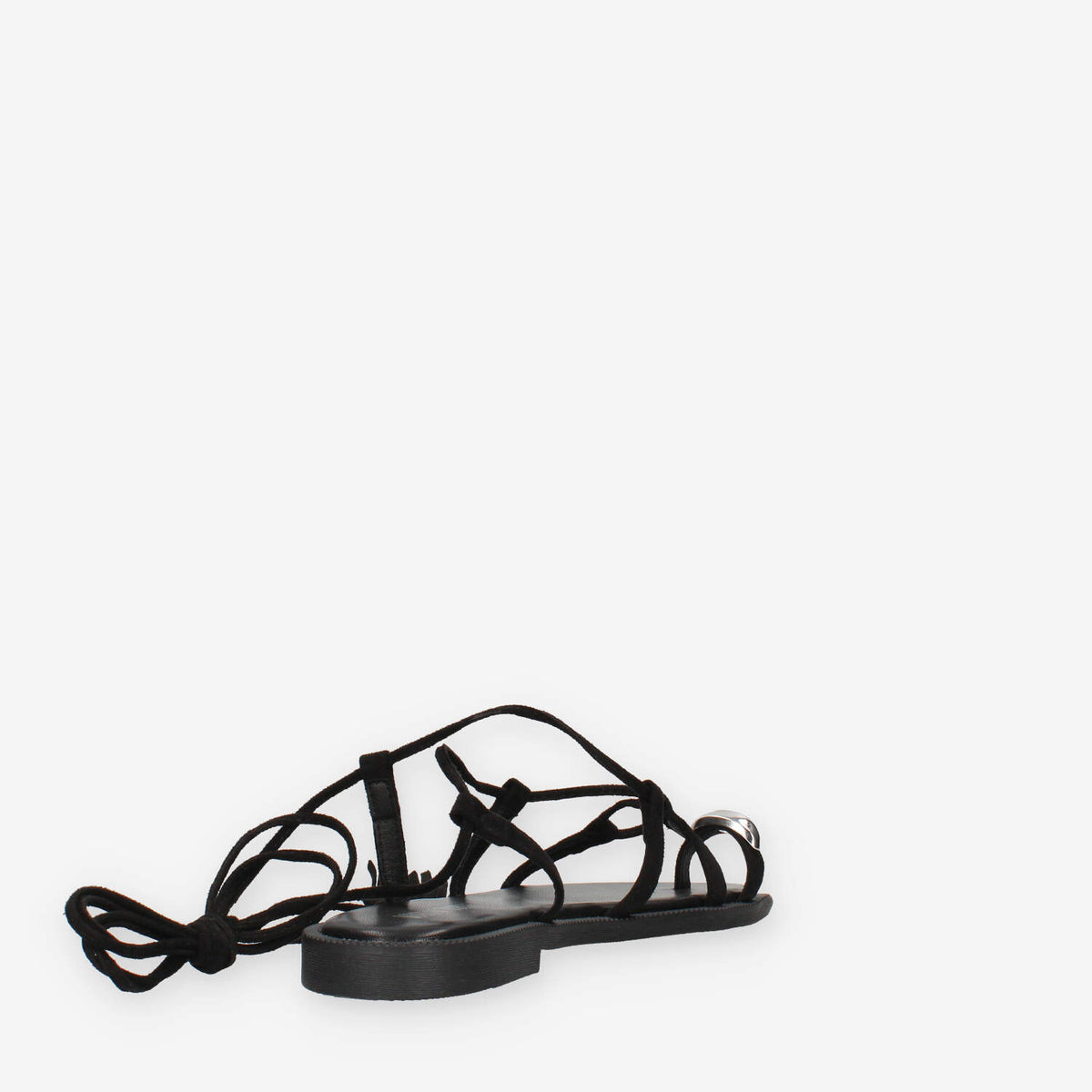 Marina Torres J41243-59-BLACK Sandali infradito neri alla schiava