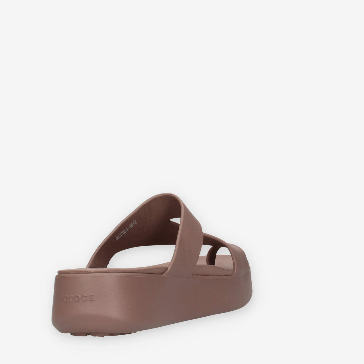 Crocs CR.210834-TRUF Getaway Platform Toe Loop Infradito marroni da donna