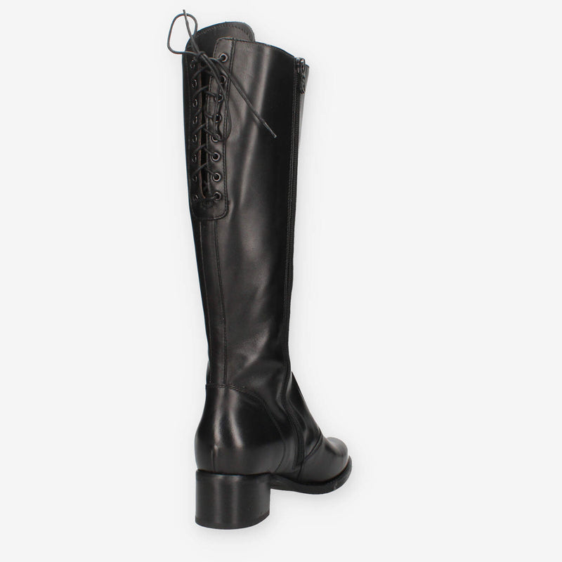 Nero Giardini I514640D-100 Stivali neri da donna con tacco