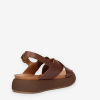 Inuovo A96066-PRALINE Sandali marroni da donna