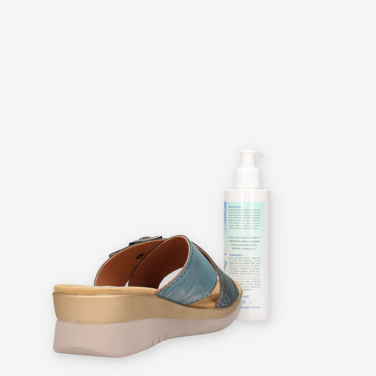 Clia Walk RERLAX18-BLU Ciabatte blu da donna