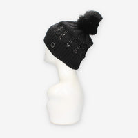 Guess AW5385-POL01-BLA KNITTED BEANIE