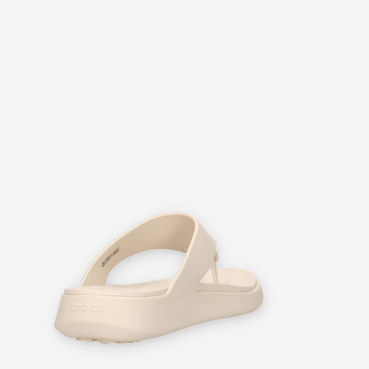Crocs CR.212018-FRAP Getaway Triangle Flip Infradito beige da donna
