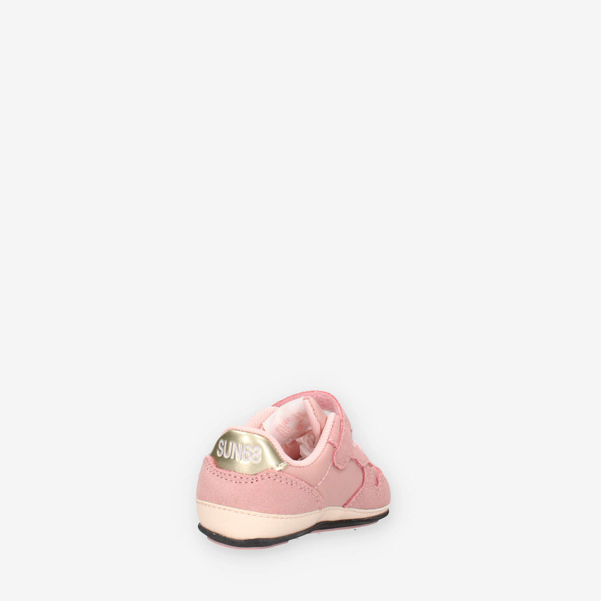 Z44402N-04ROSA Sun 68 Sun 68 Girl's Ally Gold Silver (new born) Sneakers rosa da neonata