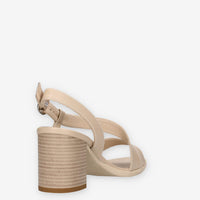 Nero Giardini E510440D-453 Sandali lino con tacco
