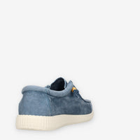 Walk in Pitas WP150-WALLABI-WASHED-25AZUL Slip on azzurre da uomo