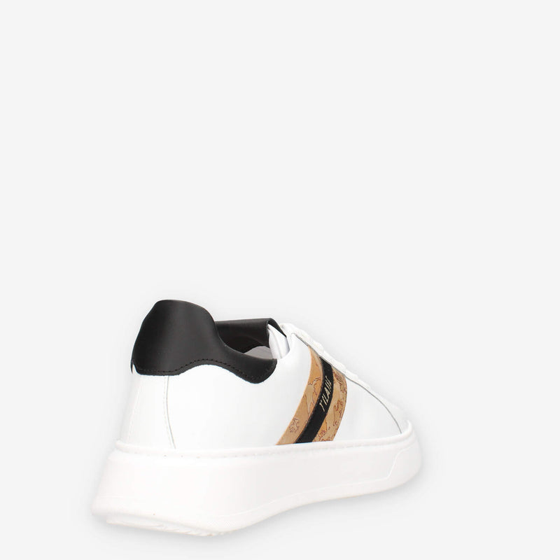 Alviero Martini Prima Classe ZU164-578B-0900 Sneakers da uomo bianche e Geo Classic