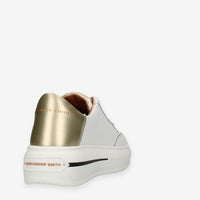 Alexander Smith Sneakers bianche e oro da donna