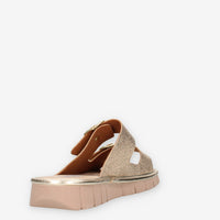 Clia Walk SUMMER22-PLATINO Ciabatte platino da donna