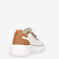 Lumberjack 102230320 Guerice Sneakers bianche da donna con strass