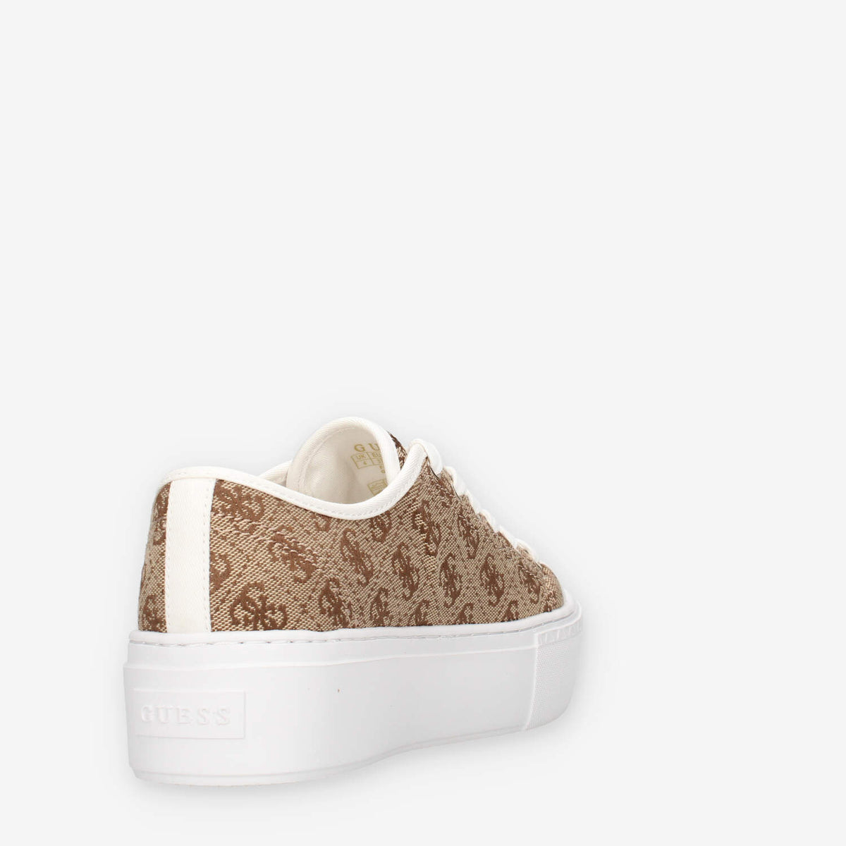 Guess FLJJZ4-FAL12-BEIBR JOEZI4 Sneakers da donna beige logate