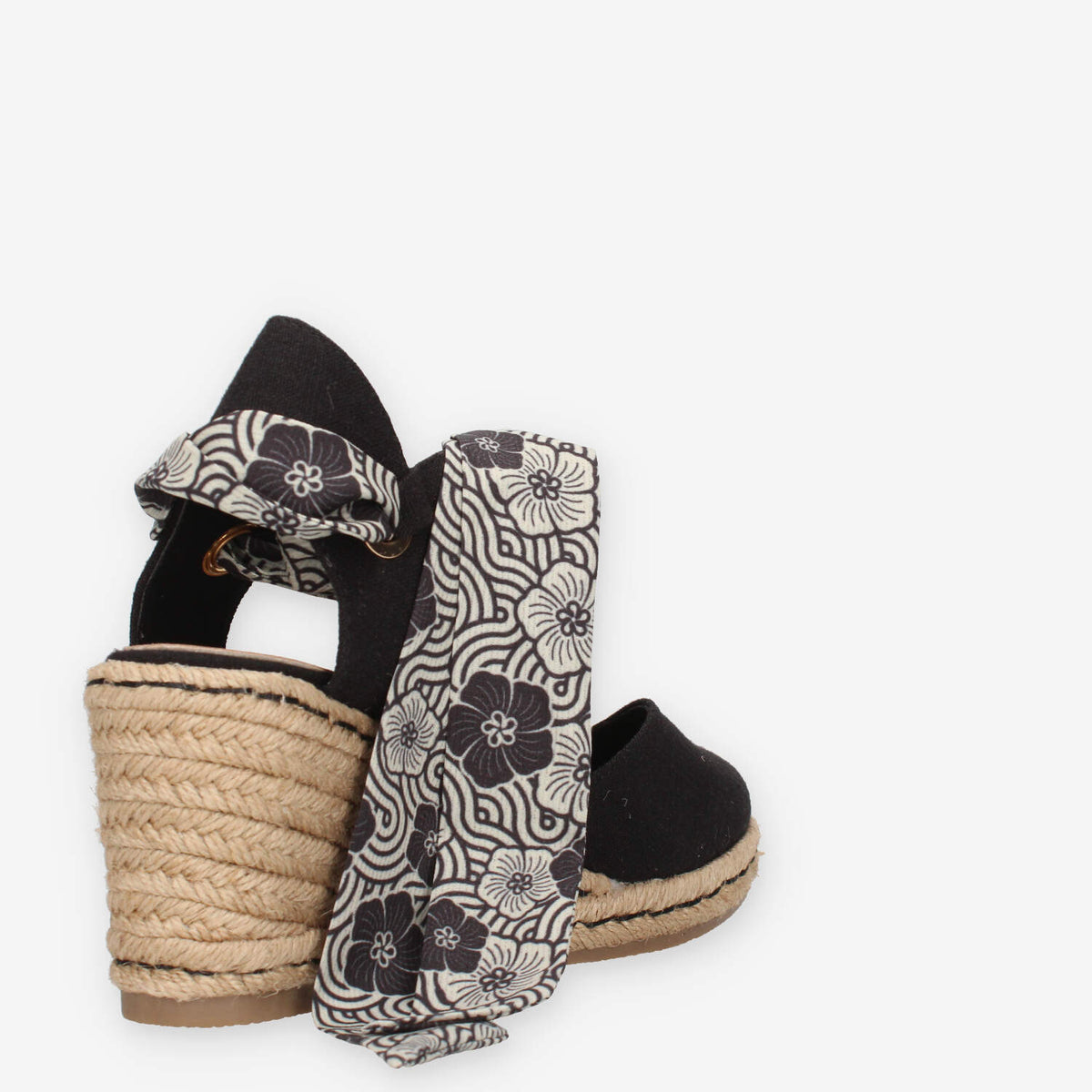 O-Joo OL61531A-062 GERI CVS Espadrillas nere da donna