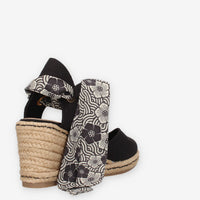 O-Joo OL61531A-062 GERI CVS Espadrillas nere da donna