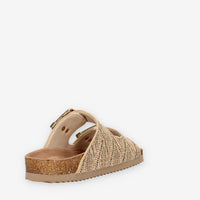Colors of California HC.BIO609-NAT Sandali scalzati beige da donna