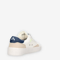 Ambitious 14323-T4748AM-W/B Sneakers bianche e blu da uomo