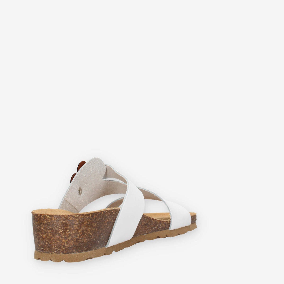 Bio Natura 12-A-2038-IMB-BYCAST-BIANCO Sandali scalzati bianchi da donna