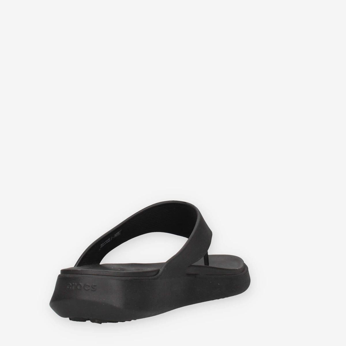 Crocs CR.212018-BLK Getaway Triangle Flip Infradito nere da donna