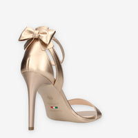 Nero Giardini E513170DE-434 Sandali bronzo da donna con tacco alto