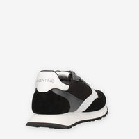 Valentino 95D2801NY-WHITE-BLACK Sneakers nere e bianche da uomo