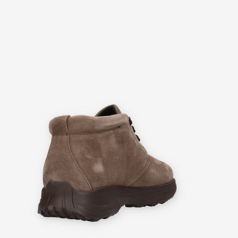 Frau 09A2-VISO Polacchine marroni da uomo