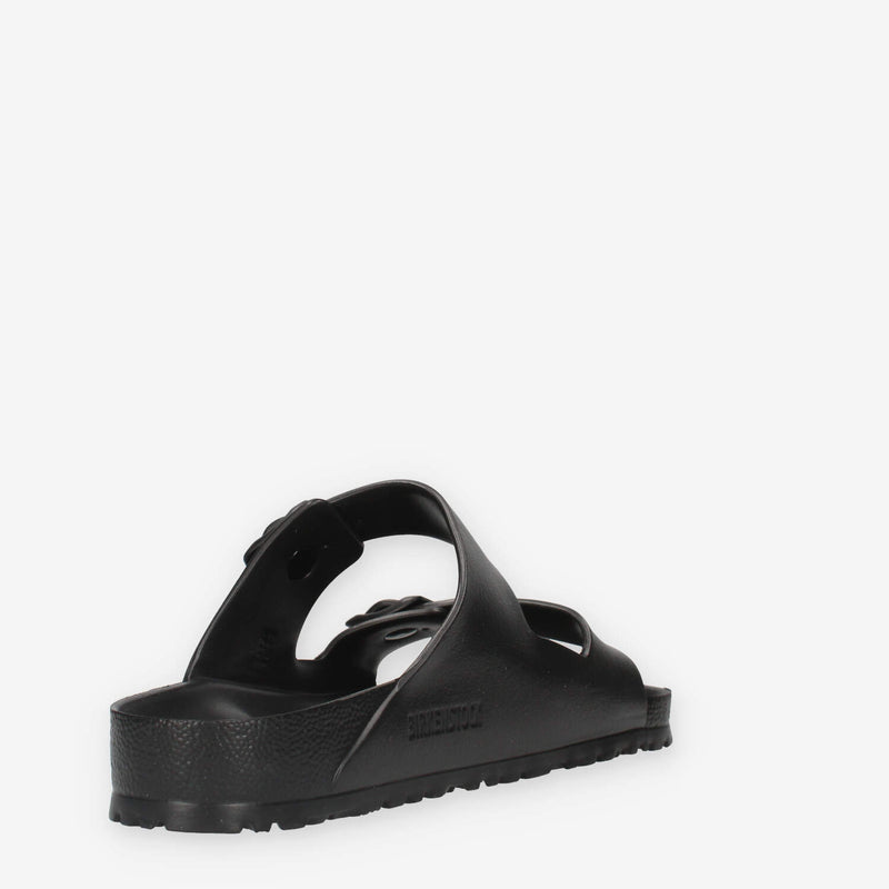 0129421-BLACK Birkenstock Arizona Eva Sandali scalzati neri (calzata regolare)