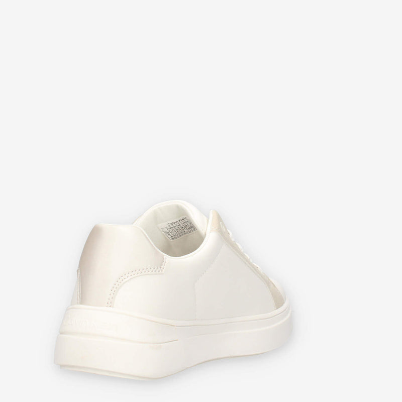 Calvin Klein V3X9-83166-1592A472 Sneaker bassa allacciata off white/beige