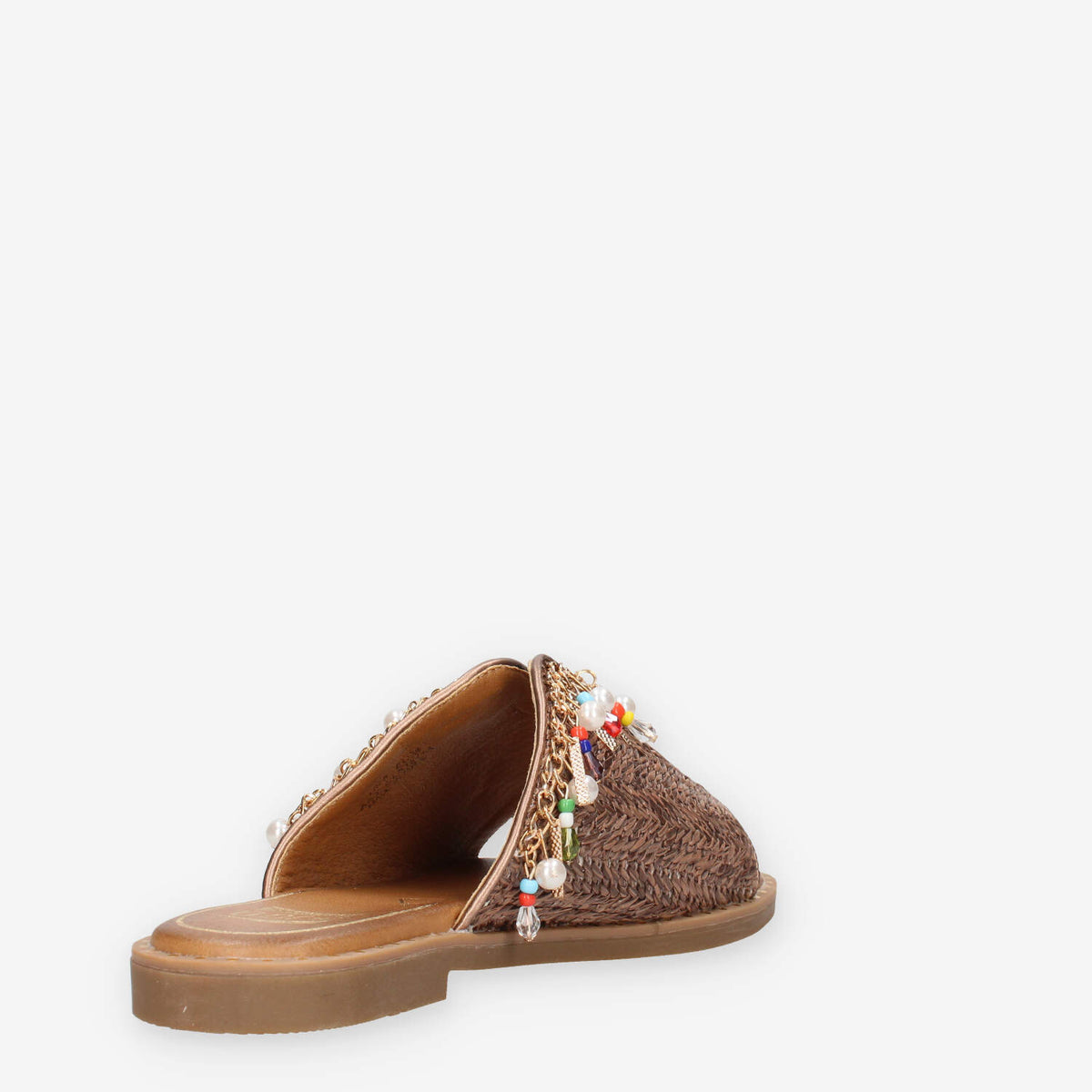 O-Joo OL61511A-028 MILEY CARRIBEAN Sandali scalzati marroni da donna