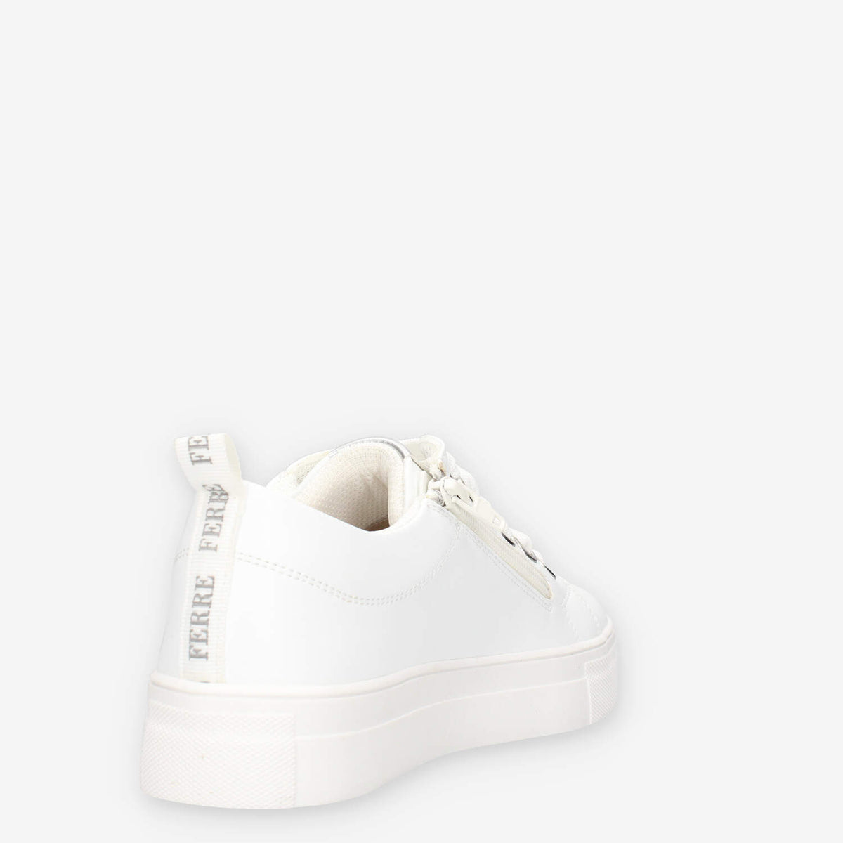 Ferre FB-200-WHITE-SILVER Sneakers bianche da donna